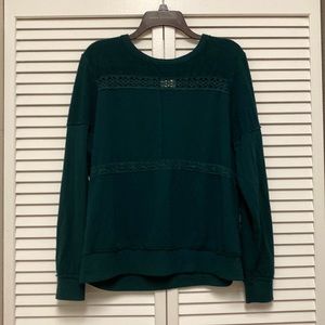 Green long sleeve shirt